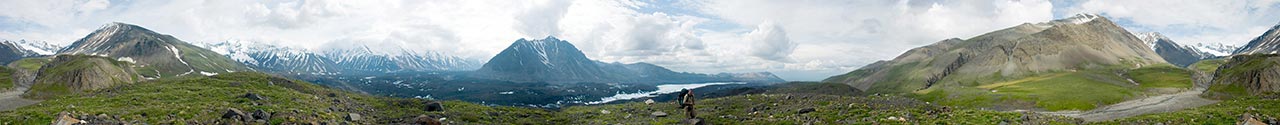 A senic view of a mountain in Denali National Park