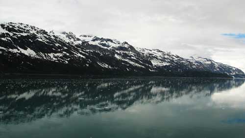 A senic view of a mountain in Glacier National Park