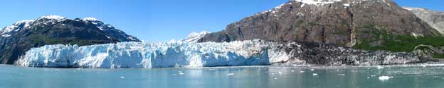 A senic view of a Glacier in Glacier National Park